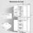 Tall Kitchen Pantry Cabinet With Pull Out Organizers,Embossed Texture,And Ample Storage-1810715641