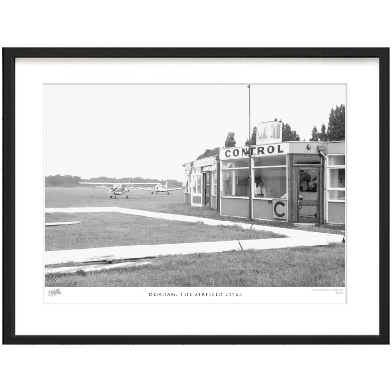 Denham, The Airfield C1965 by Francis Frith - Single Picture Frame Print, 40cm H x 50cm W x 2.3cm D
