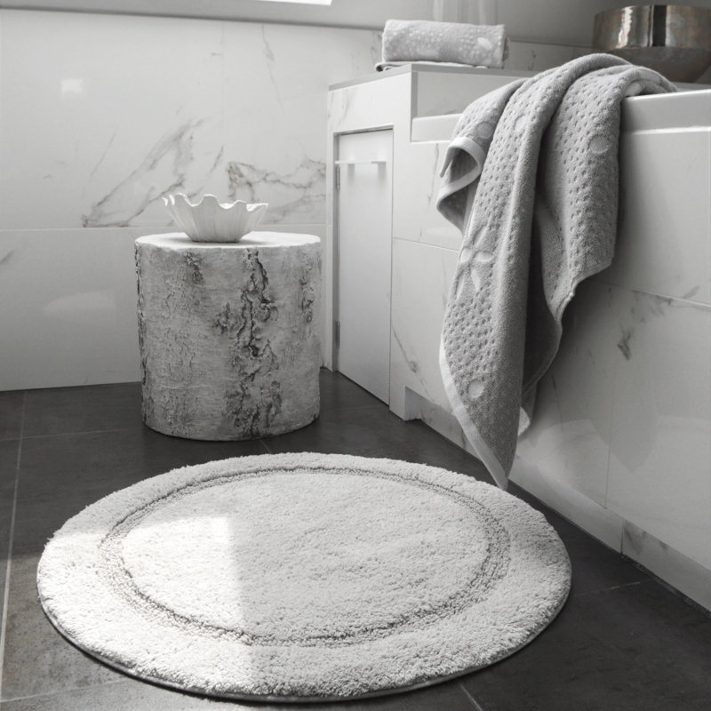 Napa Floral Patterned Bath Sheet Single, Dove Grey