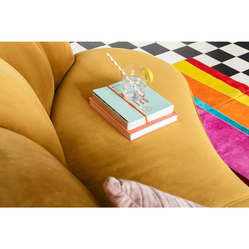 Dschinn 233 cm 3-Seater Sofa, Amber