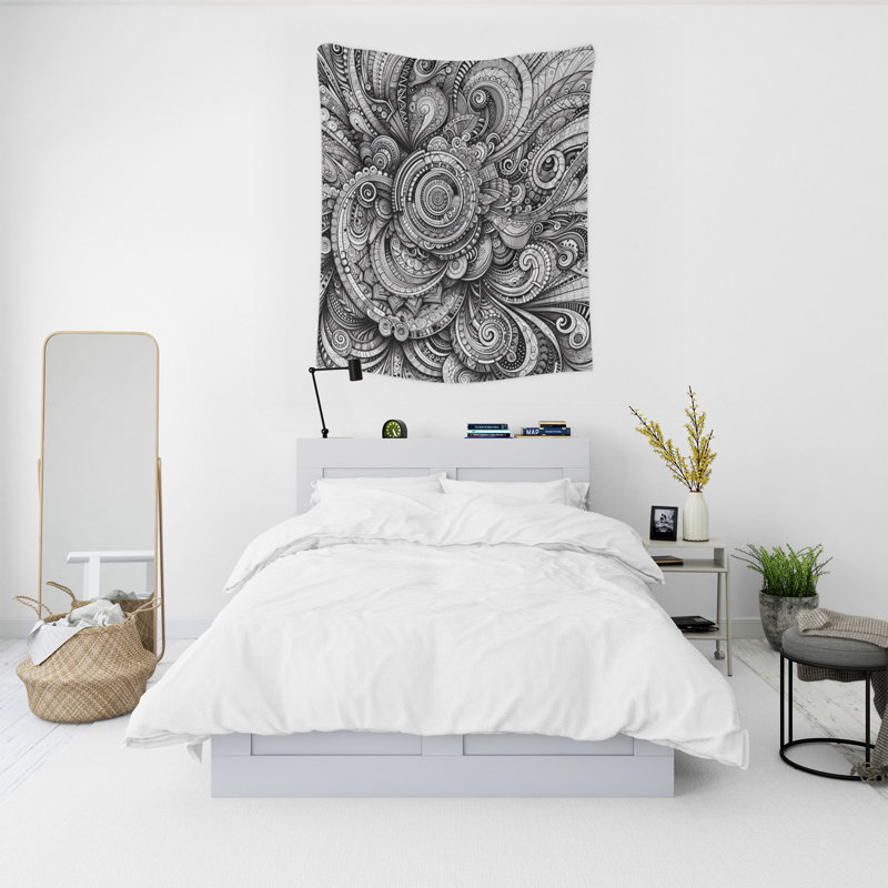 Tapisserie murale, H 88 po x l 104 po x P 1,2 po