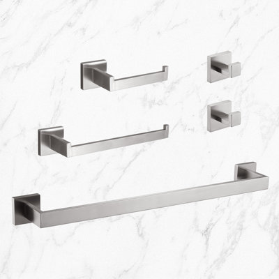 5 - Piece Bathroom Hardware Set