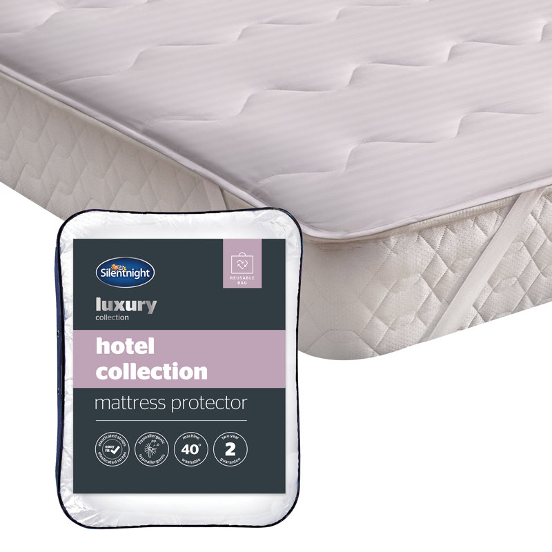 Silentnight Hotel Collection Mattress Protector, Double