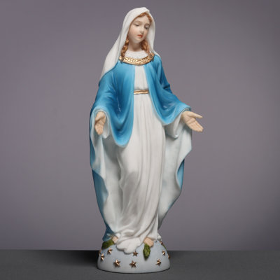6.1 inches Height Polyresin  Our Lady of Grace  Multicolor Finish Figurine