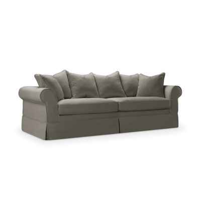 Willis Roll Arm Slipcover Sofa