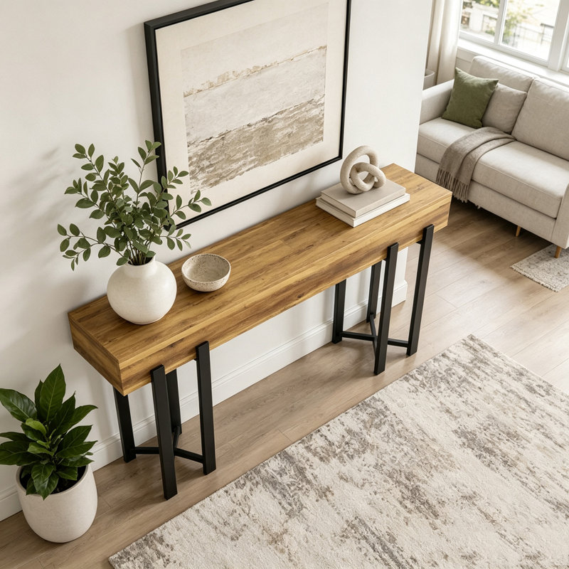 Office Display Shelf,Modern-Style Console Table