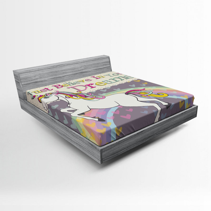 Feminine Microfiber Fitted Sheet, Full Fitted Sheet