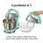 Hamilton Beach® Classic 6-Speed 4-Quart Stand and Hand Mixer with QuickBurst and Stainless Steel Bowl-76670134