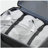 24-Inch Softside Expandable Luggage with Spinner Wheels Checked Suitcase Black