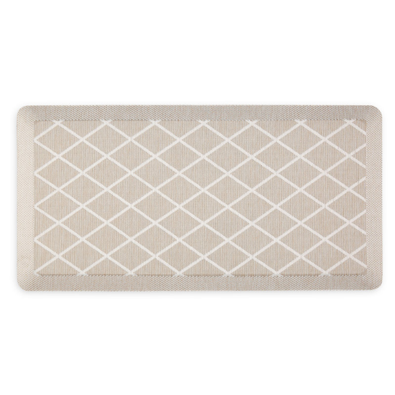 Tapis de cuisine Martha Stewart, Beige, Rectangle 1 pi 7,6 po x 3 pi 3 po