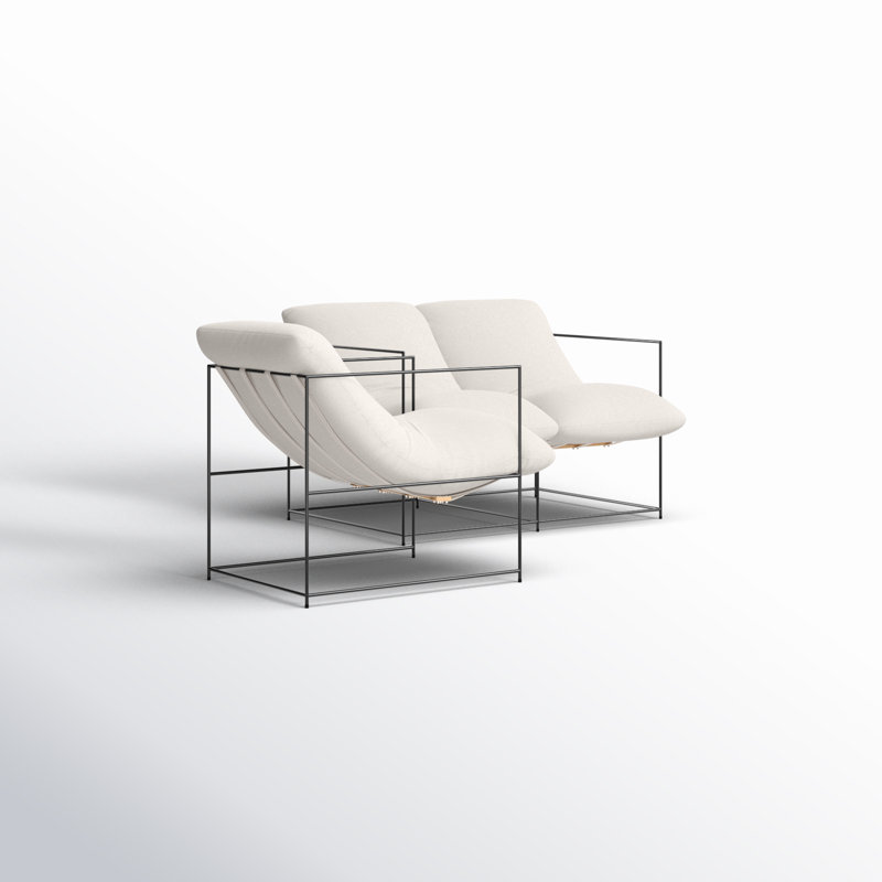Ensemble de salon avec causeuse 2 pièces Giulietto