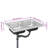 vidaXL Kitchen Sink with Double Basins Silver 31.5"x23.6"x6.1" Stainless Steel-131366116