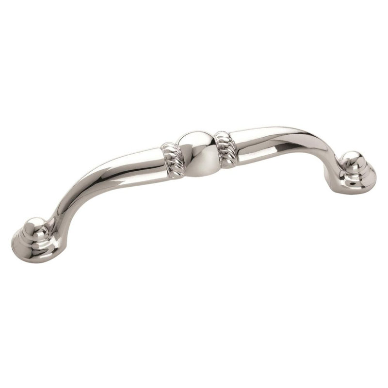Poignée arche 3 3/4" center to center Allison, Chrome poli