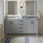 72" Double Bathroom Vanity Base Only-175268007