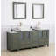  Ensemble de meuble-lavabo double 72 "avec miroir-106870176