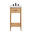 Modway Zaire 18'' Single Bathroom Vanity with Ceramic Top-94387490-94387491