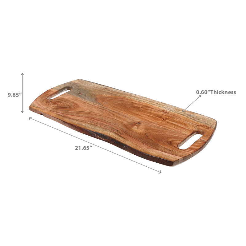 Millwood Pines Amirie Wood Serving Dish