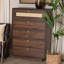 Commode 5 tiroirs Baxton Studio Jenibelle
