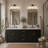 Hooman Dimmable Vanity Light Armed Sconce-1208185635
