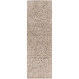 Elen Handmade Tufted Wool Taupe Area Rug