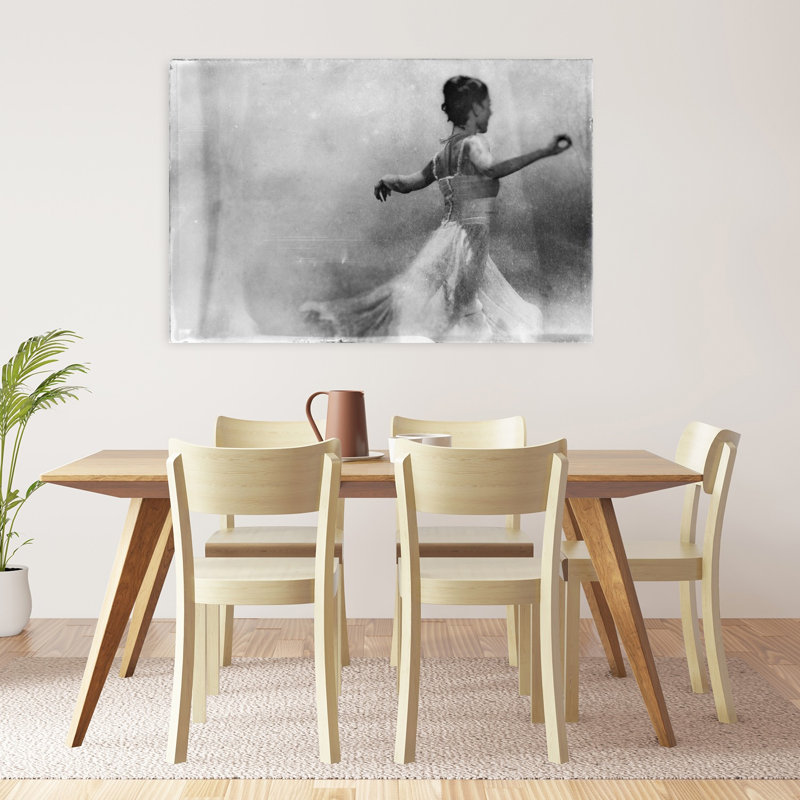 Affiche murale rétro classique et élégante « La grâce d'une danseuse vintage », H 32 po x l 48 po