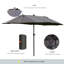 Icarus 4.4m x 2.6m Rectangular Traditional Parasol-1412801716