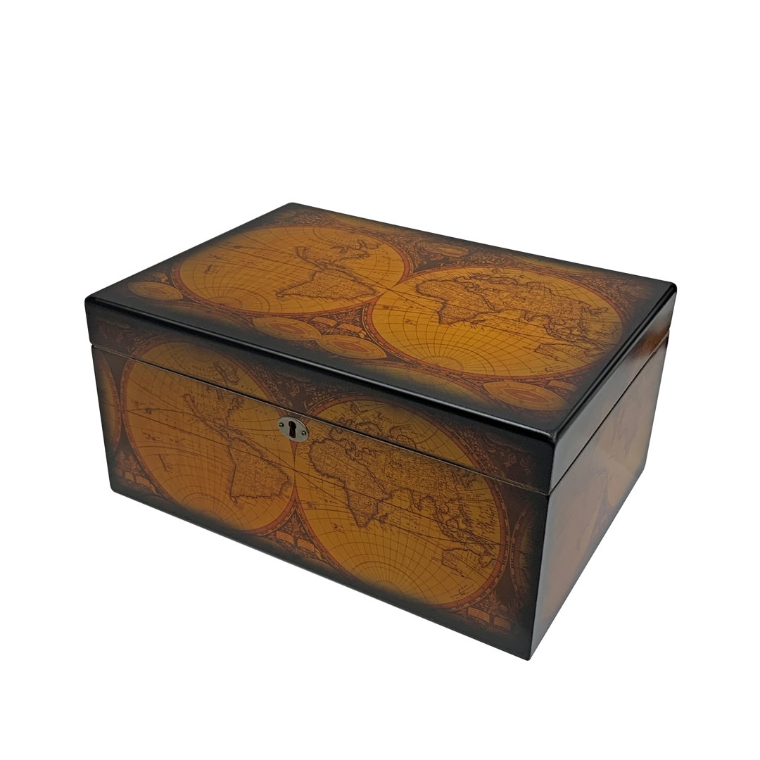 Nikodem Old World Cigar Humidor World Menagerie