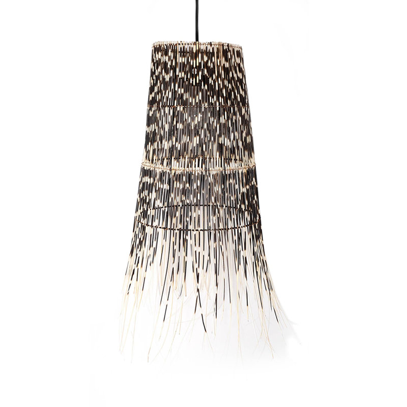 Porcupine Quill Cone Light Pendant