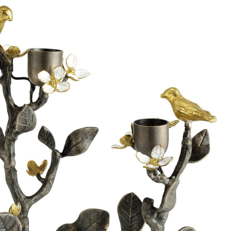 Lovebirds Candlestick