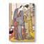 Ichikawa Yaozo III with a Lady by Torii Kiyonaga - Wrapped Canvas-55360494
