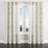 Boho Room Darkening Curtains - Floral Azharia Grommet Curtain - 1 Panel-208741634-208741636