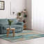 Tapis bleu en laine touffeté à la main Tasley-1206400893