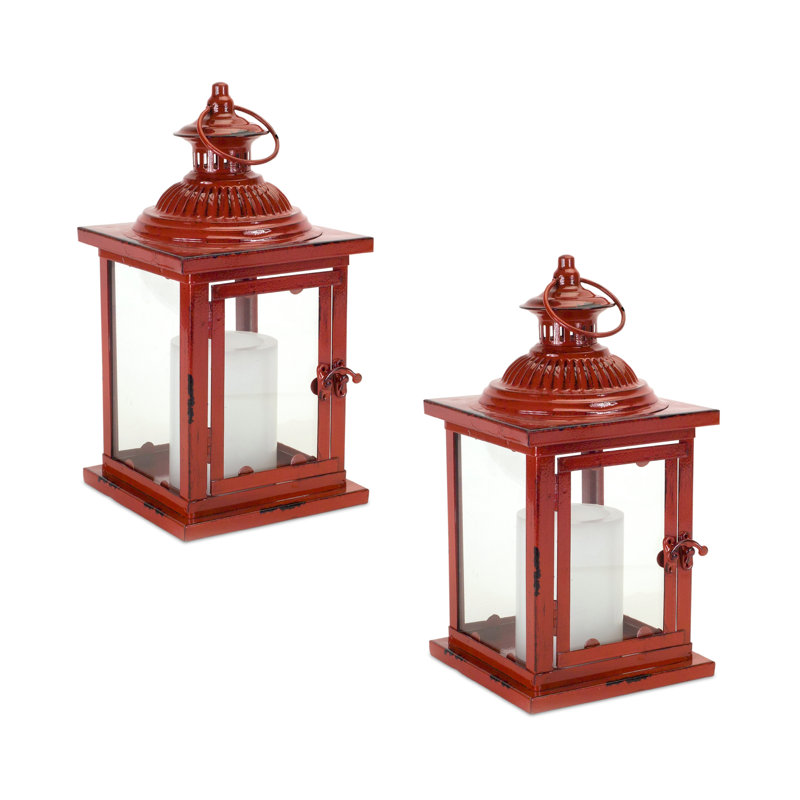 13'' H Tabletop Lantern