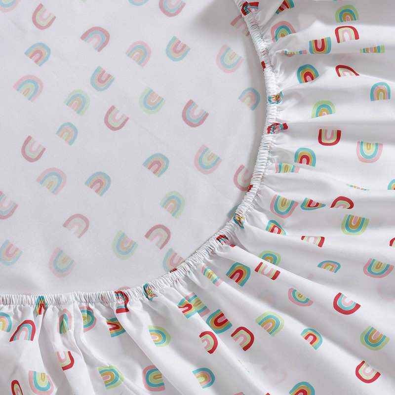 Eddie Bauer Kids Sheet Sets, Sunnyvale Rainbow, Twin Sheet Set + 1 Standard Pillowcase