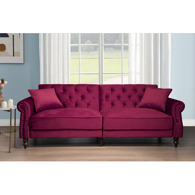 87.8'' Velvet Sofa