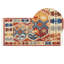Bhismpal Southwestern Wool Hand Woven Area Rug-1445658035