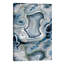 Sterling Sapphire Geode - Wrapped Canvas Print-25225520