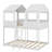 Wood Bunk Bed With Roof, Window, Guardrail-1321897798