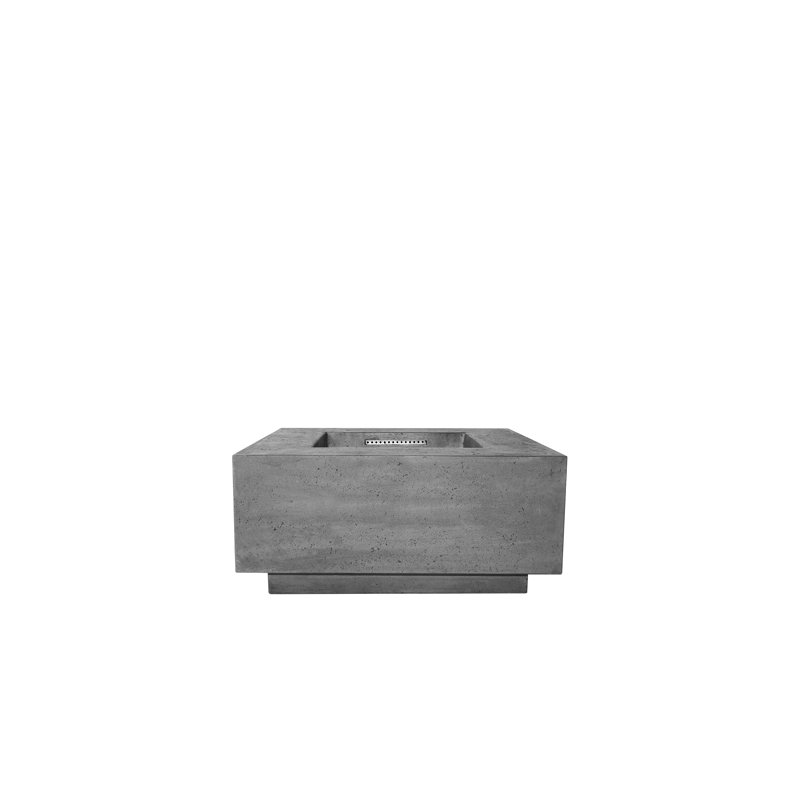 Fire square table 36" x 36" Natural gas fired GFRC