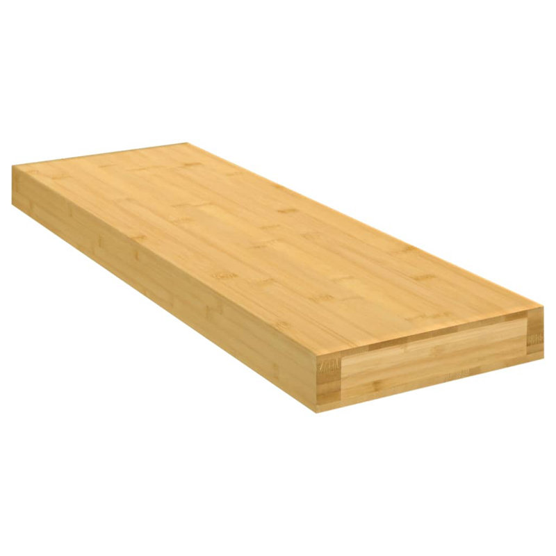 Himmelmann Floating Shelf, 1.6" H x 23.6" W x 7.9" D, Bamboo