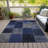 Fareham Washable Patchwork Indoor / Outdoor Rug-724214022