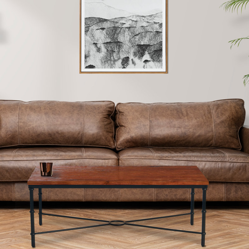 Table basse Saratoga, Noyer chaud
