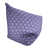 Mélange de polyester mauve / bleu sarcelle