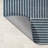 Nordby High-Low Geometric Arch Scandi Striped Navy/Cream Indoor/Outdoor Rug-72487083