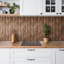 Charee 30cm x 30cm PVC Wood-Effect Tile in Brown