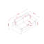 Canapé Cloud, causeuse moderne, canapé 2 places Cloud-78066803