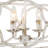 Pocola 6 Light Linear Pendant in Antique Ivory