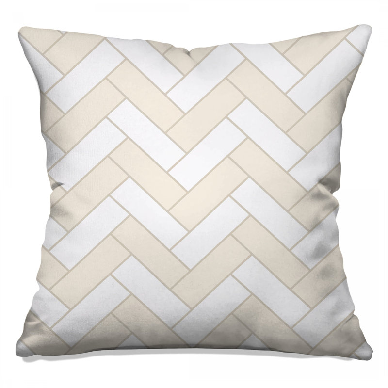 Coussins décoratifs à chevrons, 16 x 16 inches