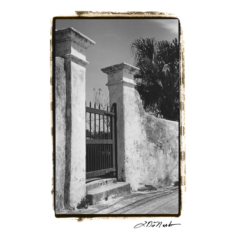 Old Bermuda Gate II - Wrapped Canvas Print, 51cm H x 76cm W