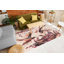 Tapis pêche / mauve / ivoire-60605569